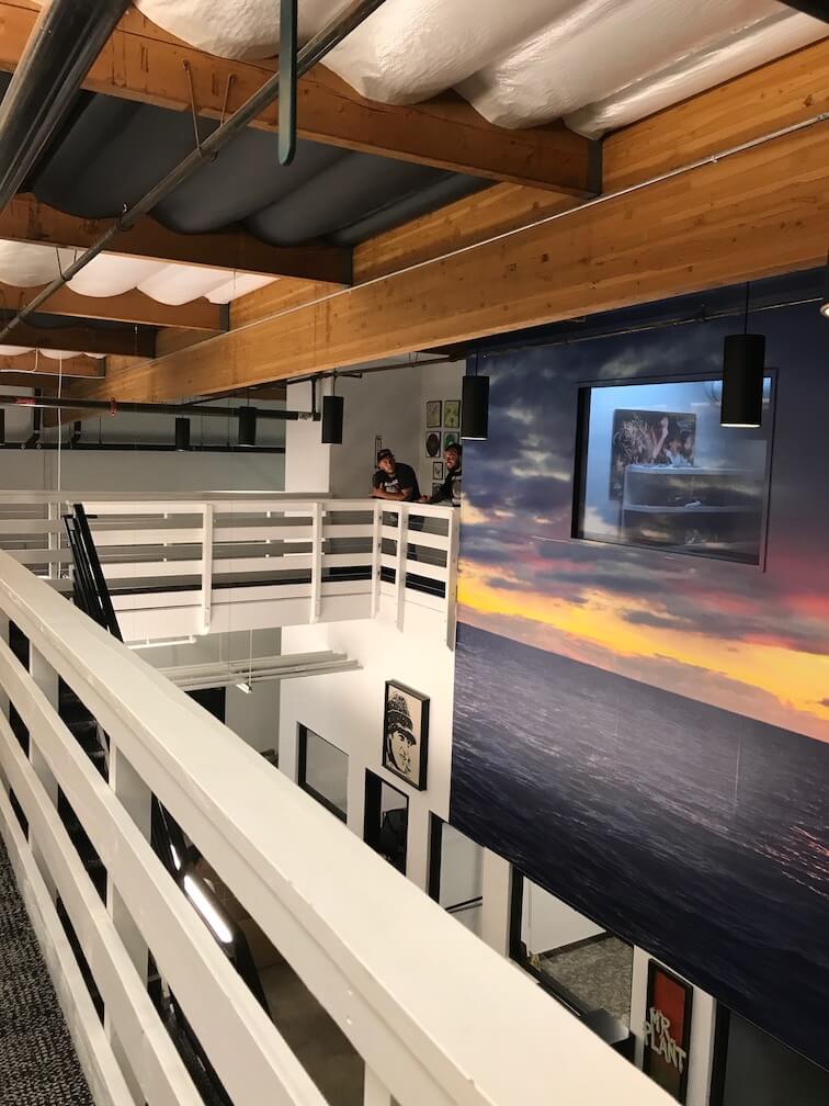 Student Movers commercial move at Volcom headquarters in Costa Mesa