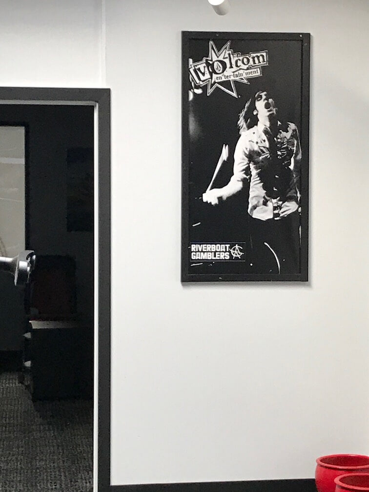 Student Movers team during the Volcom office move